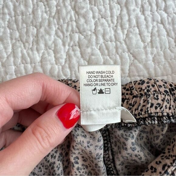 ✨ Urban Romantics Women’s Cheetah Wrap Midi Skirt Small - Picture 6 of 8
